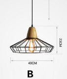 Vintage Loft Style Pendant Light