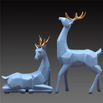 Modern Creative Deer Statues